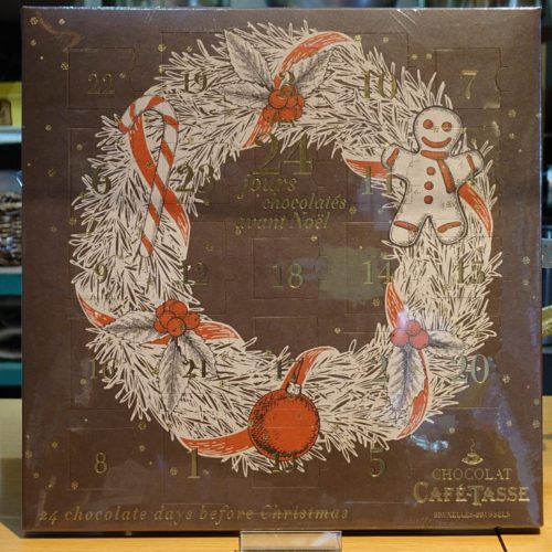 ベルギーチョコレート カフェタッセ　カフェタッセ・クリスマス・ミニタブレットアソート12P　108ｇ